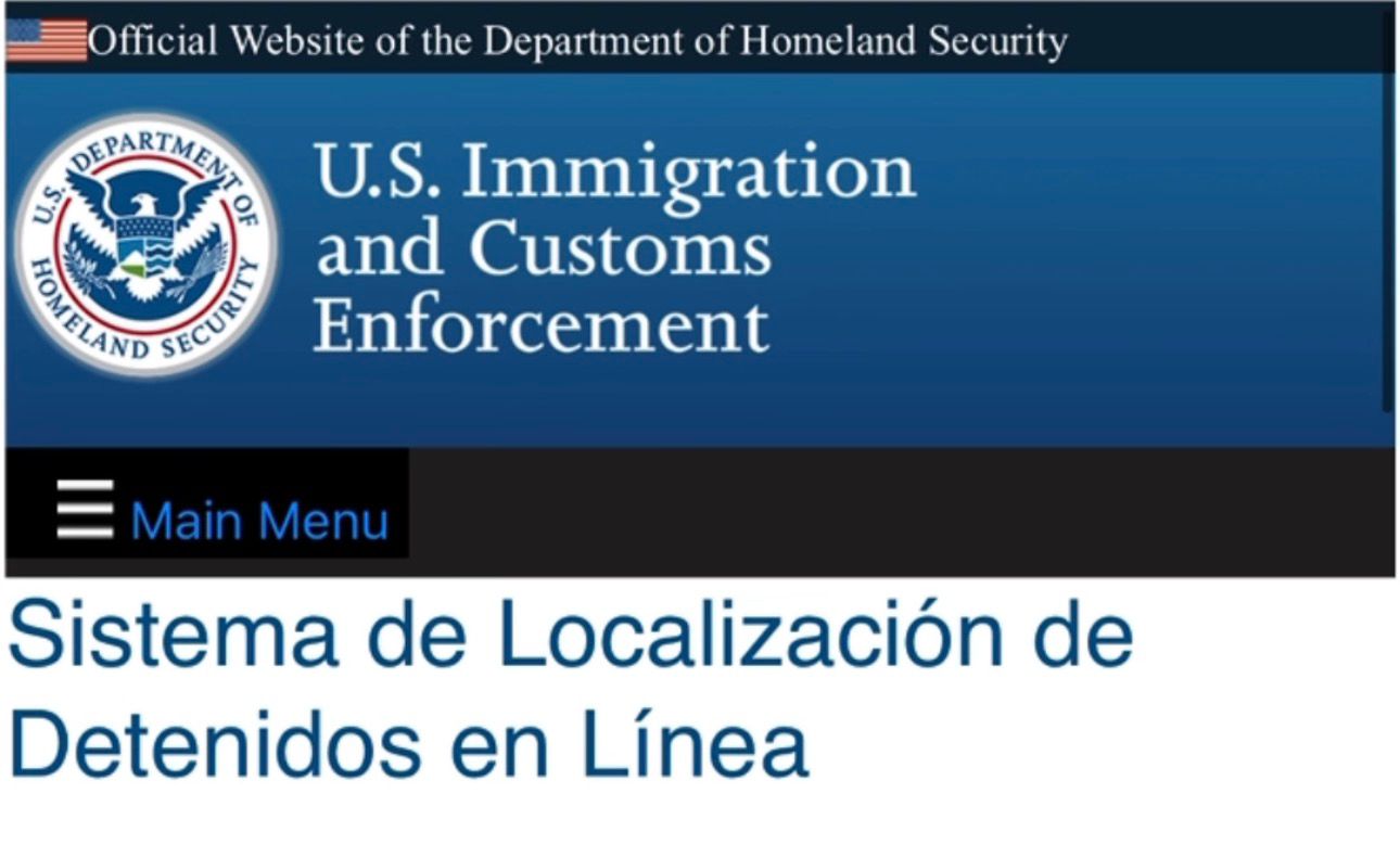 CÓMO LOCALIZAR A UNA PERSONA DETENIDA POR ICE EN ESTADOS UNIDOS